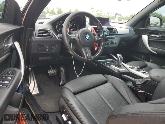 2018 BMW 2 Series M240i with VIN WBA2N1C51JVC28147, listed as a Copart auction lot 71616554 with 54,819 mi miles and Non Repairable. Bid and sale history available at carsss.com. Image 8.
