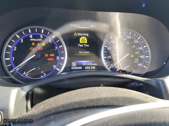 2017 Infiniti Q60 Sport with VIN JN1EV7EL7HM550533, listed as a Copart auction lot 41917754 with NaN miles and Salvage Title. Bid and sale history available at carsss.com. Image 9.