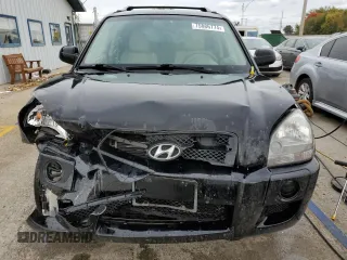 2008 Hyundai Tucson GLS with VIN KM8JM12B58U912894, listed as a Copart auction lot 75886774 with 100,089 mi miles and Salvage Title. Bid and sale history available at carsss.com. Image 5.