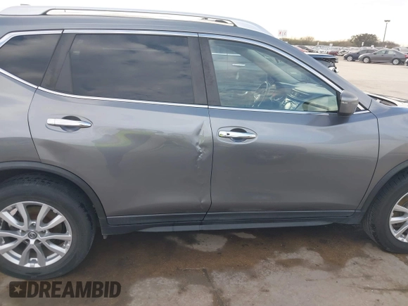 2017 Nissan Rogue S with VIN KNMAT2MVXHP578879, listed as a IAAI auction lot 41329210 with 156,178 mi miles. Bid and sale history available at carsss.com. Image 14.