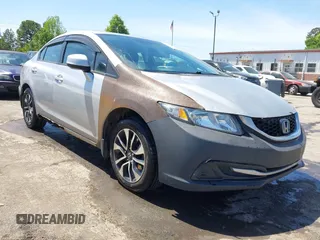 2013 Honda Civic EX with VIN 19XFB2F84DE267636, listed as a IAAI auction lot 42062869 with 169,267 mi miles and . Bid and sale history available at DreamBid. Image 1.