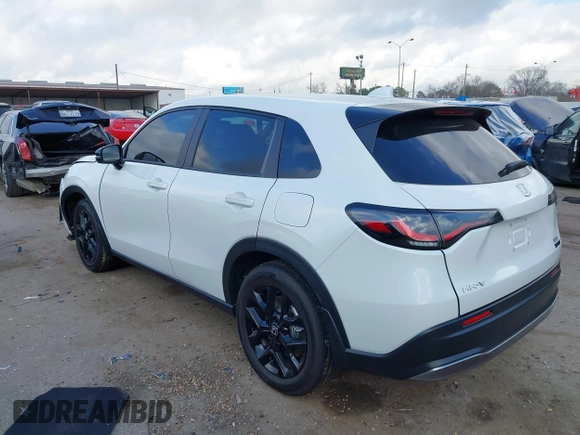 2024 Honda HR-V Sport with VIN 3CZRZ1H50RM724228, listed as a IAAI auction lot 41522995 with 2,067 mi miles. Bid and sale history available at carsss.com. Image 3.