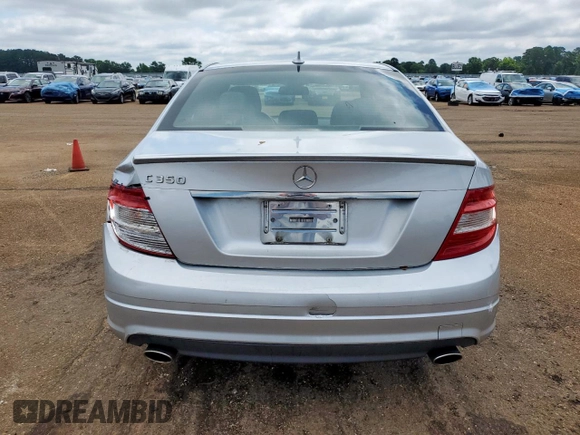 2011 Mercedes-Benz C 350 Sport with VIN WDDGF5GB3BR165689, listed as a Copart auction lot 58238945 with 131,224 mi miles and Salvage title. Bid and sale history available at DreamBid. Image 6.