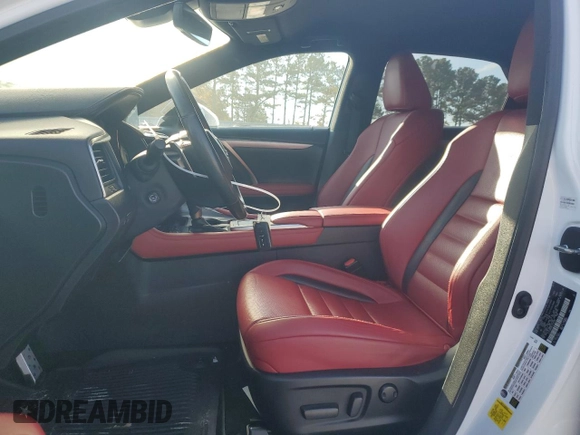 2020 Lexus RX 350 F Sport with VIN 2T2SZMDAXLC235598, listed as a Copart auction lot 82036884 with 47,168 mi miles and Salvage title. Bid and sale history available at DreamBid. Image 7.