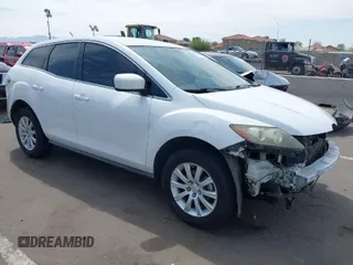 2010 Mazda CX-7 Sport with VIN JM3ER2W51A0307048, listed as a IAAI auction lot 41896763 with 181,276 mi miles. Bid and sale history available at carsss.com. Image 1.