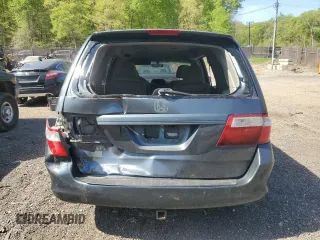 2006 Honda Odyssey EX with VIN 5FNRL38416B417578, listed as a Copart auction lot 53649135 with 0 mi miles and Salvage Title. Bid and sale history available at carsss.com. Image 6.