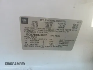 2014 Chevrolet Silverado 1500 Work Truck with VIN 1GCVKPEH4EZ409015, listed as a Copart auction lot 70241864 with Not Provided miles and Clean Title. Bid and sale history available at DreamBid. Image 12.