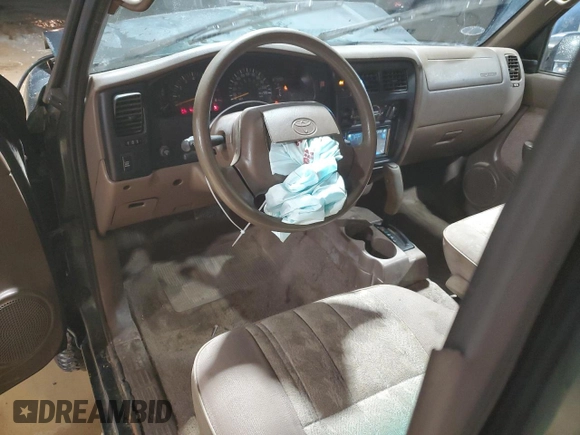 2000 Toyota Tacoma PreRunner with VIN 4TASM92N6YZ657141, listed as a Copart auction lot 43435185 with 103,933 mi miles and Salvage title. Bid and sale history available at DreamBid. Image 8.