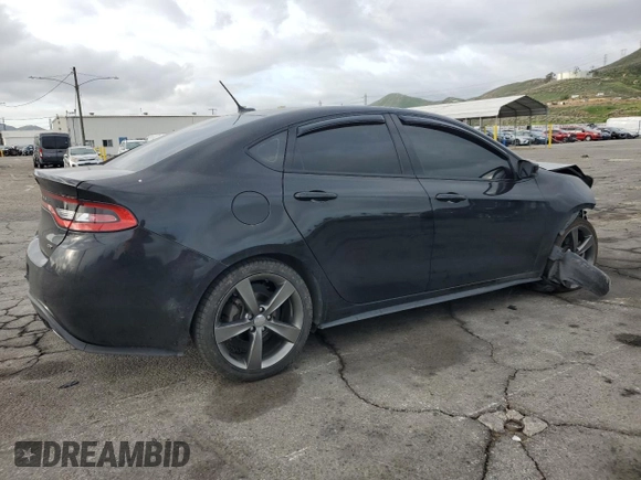 2015 Dodge Dart GT with VIN 1C3CDFEB4FD123661, listed as a Copart auction lot 51267505 with 100,535 mi miles and Salvage Title. Bid and sale history available at carsss.com. Image 3.