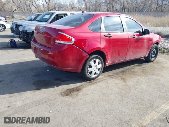 2011 Ford Focus S with VIN 1FAHP3EN9BW150196, listed as a IAAI auction lot 41858580 with 169,637 mi miles. Bid and sale history available at carsss.com. Image 4.
