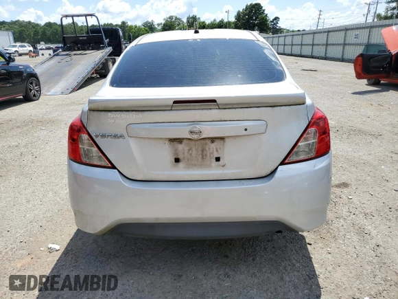 2017 Nissan Versa SV with VIN 3N1CN7AP5HL896798, listed as a Copart auction lot 61731915 with 142,229 mi miles and Salvage title. Bid and sale history available at DreamBid. Image 6.