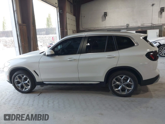 2024 BMW X3 xDrive30i with VIN 5UX53DP05R9X46526, listed as a IAAI auction lot 42122839 with 5,218 mi miles and . Bid and sale history available at DreamBid. Image 14.