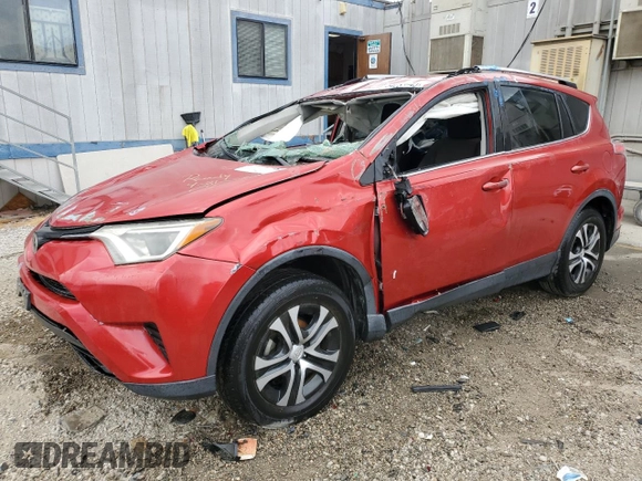 2017 Toyota RAV4 LE with VIN JTMZFREV9HJ111294, listed as a Copart auction lot 54233045 with 97,628 mi miles and Salvage Title. Bid and sale history available at DreamBid. Image 1.