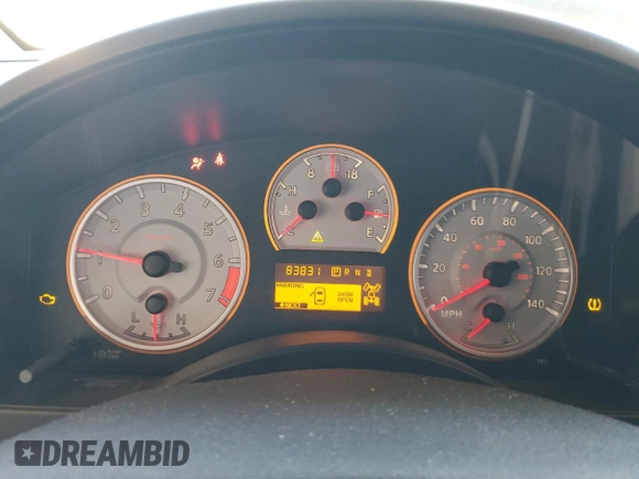 2015 Nissan Titan SL with VIN 1N6BA0EC1FN507233, listed as a Copart auction lot 73431094 with 83,831 mi miles and Clean Title. Bid and sale history available at carsss.com. Image 9.