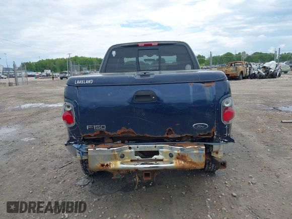 2003 Ford F-150 XLT with VIN 1FTRW08L63KD55851, listed as a IAAI auction lot 42359388 with Not provided miles and . Bid and sale history available at DreamBid. Image 16.