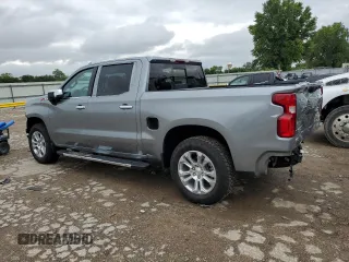 2024 Chevrolet Silverado 1500 LTZ with VIN 1GCUDGED5RZ304993, listed as a Copart auction lot 69874124 with 6,057 mi miles and Salvage Title. Bid and sale history available at DreamBid. Image 2.