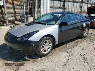2000 Toyota Celica GT with VIN JTDDR32T8Y0034778, listed as a Copart auction lot 50468595 with 161,131 mi miles and Clean Title. Bid and sale history available at carsss.com. Image 1.