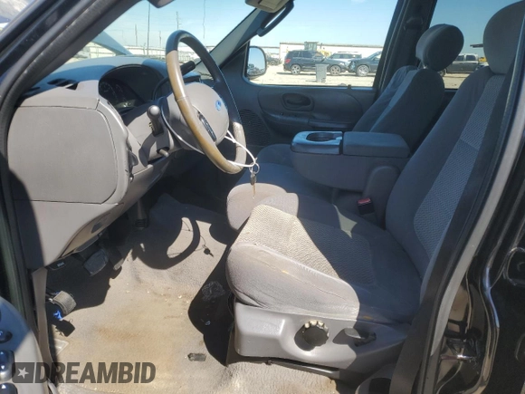 2003 Ford F-150 XLT with VIN 1FTRW07L43KD34238, listed as a Copart auction lot 46298955 with 262,944 mi miles and Clean Title. Bid and sale history available at carsss.com. Image 7.