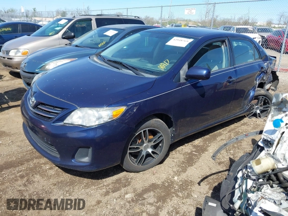 2013 Toyota Corolla L with VIN 2T1BU4EE8DC968321, listed as a IAAI auction lot 42048769 with 178,372 mi miles. Bid and sale history available at carsss.com. Image 17.