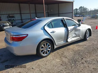 2008 Lexus LS 460 with VIN JTHBL46F985055711, listed as a IAAI auction lot 41771863 with 163,741 mi miles and . Bid and sale history available at DreamBid. Image 4.