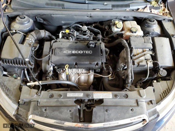 2016 Chevrolet Cruze Limited LS with VIN 1G1PC5SH4G7196217, listed as a Copart auction lot 48766085 with 104,826 mi miles and Salvage Title. Bid and sale history available at carsss.com. Image 11.