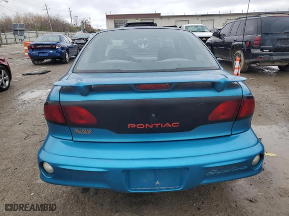 2000 Pontiac Sunfire SE with VIN 1G2JB5249Y7282240, listed as a Copart auction lot 48463075 with NaN miles and Salvage Title. Bid and sale history available at carsss.com. Image 6.