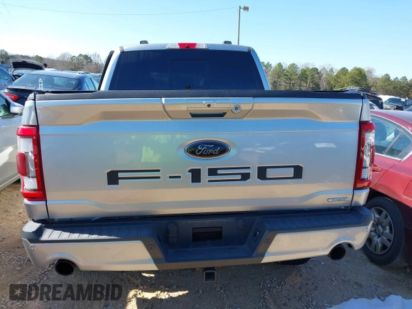 2022 Ford F-150 XL with VIN 1FTFW1E89NFB16010, listed as a IAAI auction lot 41520316 with 18,657 mi miles. Bid and sale history available at carsss.com. Image 16.