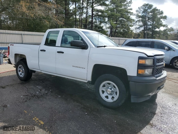 2015 Chevrolet Silverado 1500 LS with VIN 1GCVKPECXFZ263435, listed as a Copart auction lot 43146135 with 119,726 mi miles and Salvage Title. Bid and sale history available at carsss.com. Image 4.