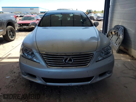 2012 Lexus LS 460 with VIN JTHBL5EF2C5111455, listed as a Copart auction lot 49353025 with 48,864 mi miles and Salvage title. Bid and sale history available at DreamBid. Image 5.
