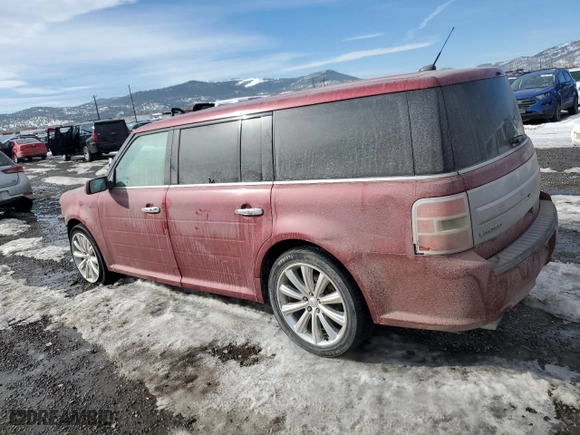 2013 Ford Flex Limited w/EcoBoost with VIN 2FMHK6DTXDBD12170, listed as a Copart auction lot 44211355 with 182,306 mi miles and Salvage Title. Bid and sale history available at carsss.com. Image 2.