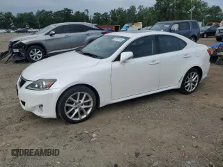 2012 Lexus IS 350 with VIN JTHCE5C20C5002247, listed as a Copart auction lot 65723745 with 211,445 mi miles and Clean title. Bid and sale history available at DreamBid. Image 1.