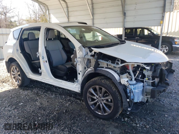 2017 Toyota RAV4 Limited with VIN JTMYFREV2HJ721288, listed as a Copart auction lot 45283605 with 51,910 mi miles and Salvage Title. Bid and sale history available at DreamBid. Image 4.