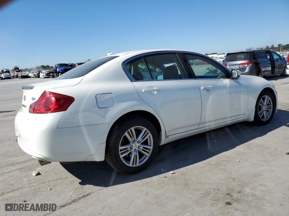 2011 Infiniti G25 Sedan x with VIN JN1DV6AR3BM653827, listed as a Copart auction lot 76749104 with 106,707 mi miles and Salvage Title. Bid and sale history available at carsss.com. Image 3.