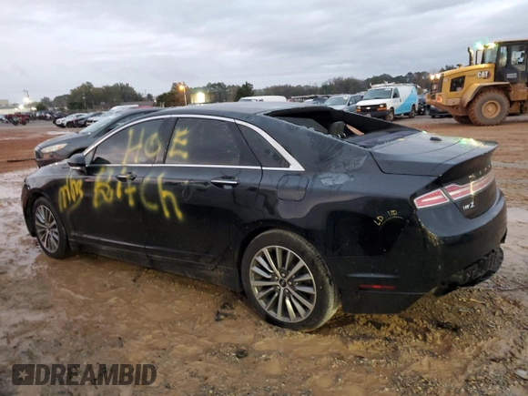 2018 Lincoln MKZ Hybrid Select with VIN 3LN6L5LU5JR608557, listed as a Copart auction lot 79801974 with 118,294 mi miles and Salvage title. Bid and sale history available at DreamBid. Image 2.
