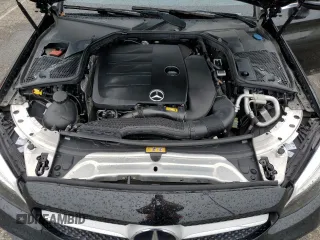 2019 Mercedes-Benz C 300 with VIN WDDWJ8EB8KF804150, listed as a Copart auction lot 54658455 with 86,956 mi miles and Clean Title. Bid and sale history available at carsss.com. Image 11.