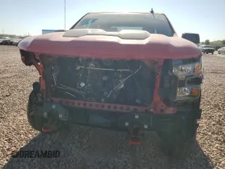 2022 Chevrolet Silverado 1500 Custom Trail Boss with VIN 3GCPDCED7NG668476, listed as a Copart auction lot 82044464 with 29,025 mi miles and Salvage Title. Bid and sale history available at DreamBid. Image 5.