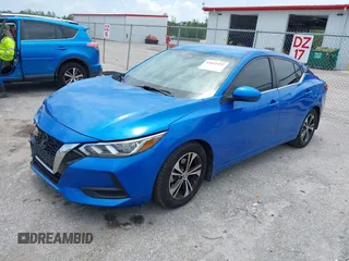 2020 Nissan Sentra SV with VIN 3N1AB8CV6LY266821, listed as a IAAI auction lot 42611492 with 57,362 mi miles and . Bid and sale history available at DreamBid. Image 18.