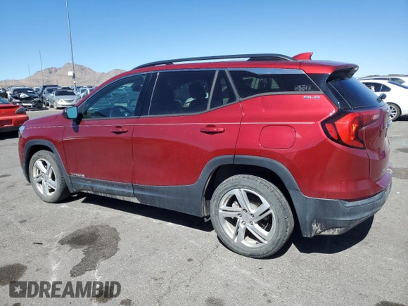 2018 GMC Terrain SLE with VIN 3GKALMEV5JL334315, listed as a Copart auction lot 49848485 with 91,302 mi miles and Salvage Title. Bid and sale history available at carsss.com. Image 2.
