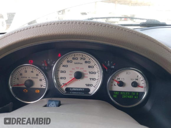 2008 Ford F-150 XLT z VIN 1FTPW12V48FB14779, wystawiony jako IAAI lot #41382815 z przebiegiem 207 483 mil mil oraz . Historia ofert i sprzedaży dostępna na DreamBid. Obrazek 7.
