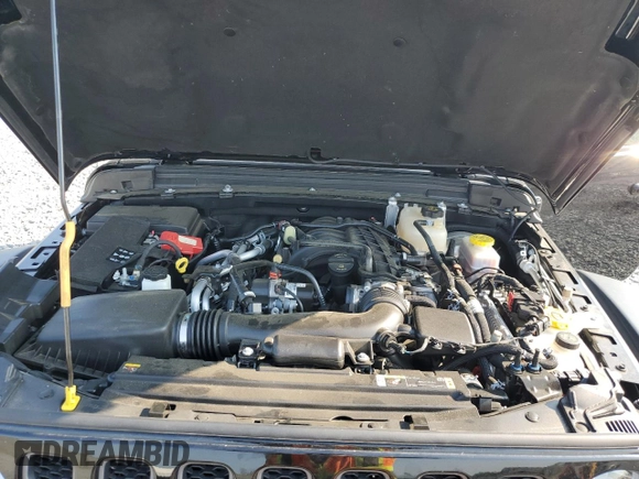 2022 Jeep Wrangler Rubicon with VIN 1C4HJXCG9NW197322, listed as a Copart auction lot 59984775 with 35,374 mi miles and Salvage title. Bid and sale history available at DreamBid. Image 12.
