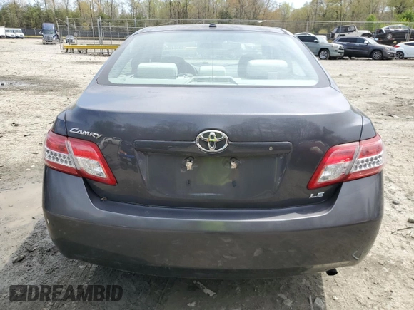 2011 Toyota Camry LE with VIN 4T1BF3EK0BU709196, listed as a Copart auction lot 52684905 with 68,028 mi miles and Salvage Title. Bid and sale history available at carsss.com. Image 6.