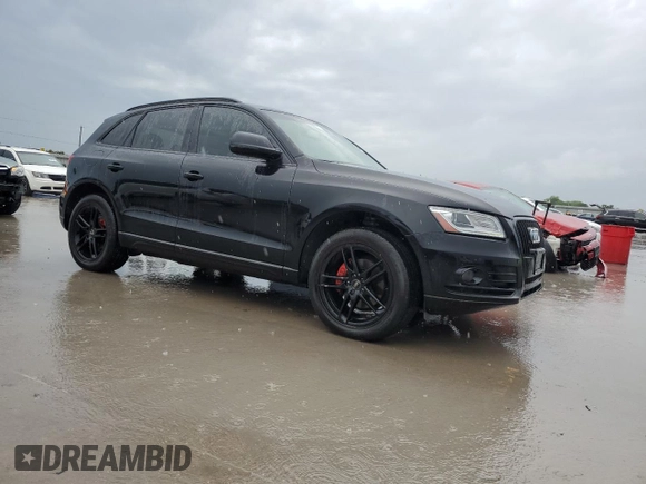 2015 Audi Q5 Premium Plus with VIN WA1LFAFP4FA098940, listed as a Copart auction lot 54415545 with 47,432 mi miles and Clean title. Bid and sale history available at DreamBid. Image 4.