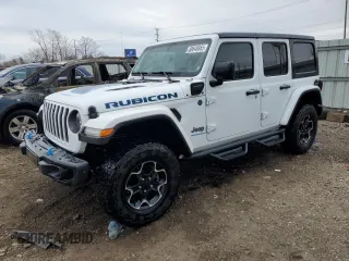 2023 Jeep Wrangler Rubicon z VIN 1C4JJXR64PW542064, wystawiony jako Copart lot #50648865 z przebiegiem 33 621 mil mil oraz Szkoda całkowita • Salvage title. Historia ofert i sprzedaży dostępna na DreamBid. Obrazek 1.