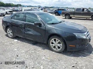 2012 Ford Fusion SE with VIN 3FAHP0HA6CR413577, listed as a Copart auction lot 63110305 with 110,915 mi miles and Salvage title. Bid and sale history available at DreamBid. Image 4.