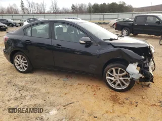 2012 Mazda 3 s Touring with VIN JM1BL1V54C1572990, listed as a Copart auction lot 47846595 with 142,672 mi miles and Salvage Title. Bid and sale history available at carsss.com. Image 4.