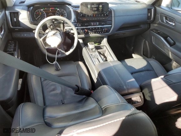 2024 Nissan Pathfinder SL with VIN 5N1DR3CB0RC202379, listed as a Copart auction lot 87537765 with 53,517 mi miles and Salvage Title. Bid and sale history available at carsss.com. Image 8.