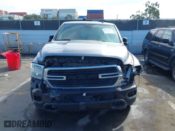 2023 Ram 1500 Classic Tradesman with VIN 3C6RR6KG5PG550852, listed as a IAAI auction lot 41818540 with 10,918 mi miles. Bid and sale history available at carsss.com. Image 12.