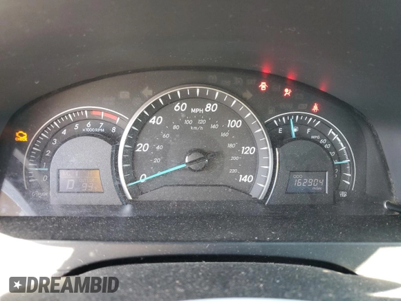 2012 Toyota Camry L with VIN 4T1BF1FK3CU011038, listed as a Copart auction lot 55302105 with 162,904 mi miles and Salvage Title. Bid and sale history available at DreamBid. Image 9.