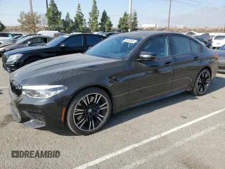 2020 BMW M5 Competition with VIN WBSJF0C08LCD26044, listed as a Copart auction lot 80940604 with 71,365 mi miles and Salvage Title. Bid and sale history available at carsss.com. Image 1.