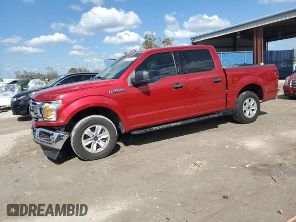 2020 Ford F-150 XL with VIN 1FTEW1CB9LKF33707, listed as a Copart auction lot 76889364 with 66,215 mi miles and Salvage Title. Bid and sale history available at carsss.com. Image 1.